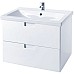 Тумба под раковину Bellezza Пегас 100 4630417270015 подвесная Белая