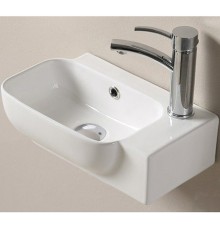Раковина CeramaLux 40 Белая глянцевая