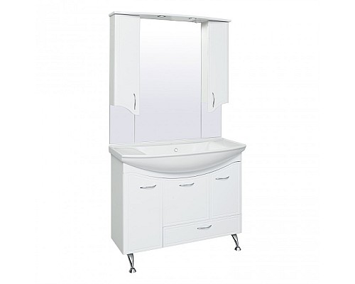 Зеркальный шкаф Runo Севилья 105 00000000596