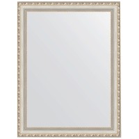 Зеркало Evoform Definite 85х65 BY 3174 в багетной раме - Версаль серебро 64 мм