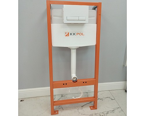 Клавиша смыва KK POL M08 SPP/380/0/K Белая