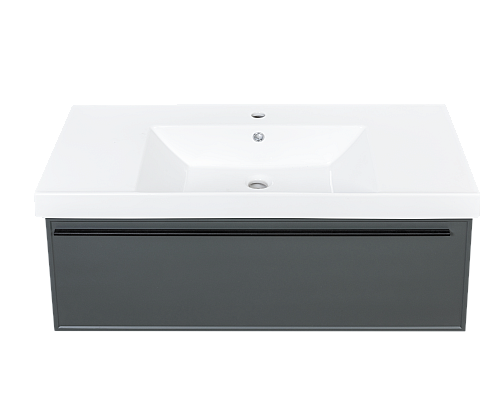 Тумба под раковину La Fenice Elba Grigio серый 100