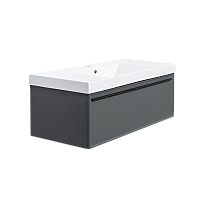 Тумба под раковину La Fenice Elba Grigio серый 100