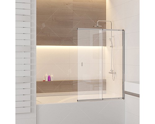 Шторка на ванну RGW SC-40 100 см