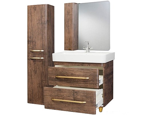 Тумба под раковину Bellezza Олимпия 60 4639309110439 Орех