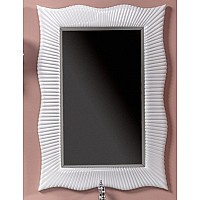 Зеркало Armadi Art Soho белый глянец, 70х100 ППУ