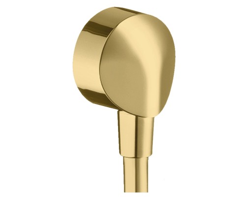 Шланговое подключение Hansgrohe FixFit E золото