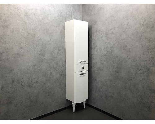 Шкаф пенал Comforty Монако 40 L 00004140124 Белый глянец