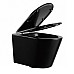Унитаз ABBER Bequem AC1102MB подвесной черный матовый, безободковый