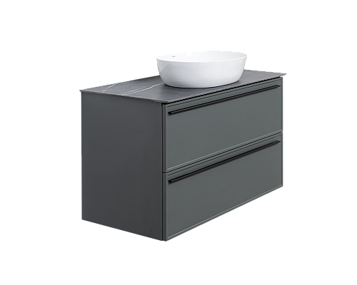 Тумба под раковину La Fenice Elba Grigio TWIN серый 100