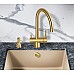 Смеситель для кухни Milacio Ultra MCU.554.GD Золото брашированное