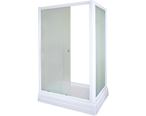 Душевой уголок Radomir Верчелли 121x84 L 1-03-1-1-0-0121 с поддоном Белый