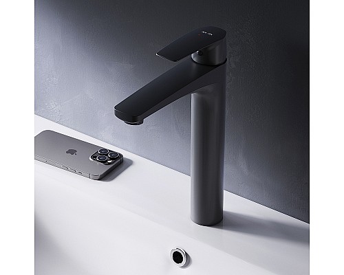 Смеситель для раковины AM.PM Gem F90A92022 Черный матовый