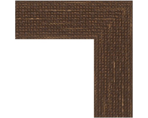 Зеркало Evoform Definite 76х76 BY 3241 в багетной раме - Мозаика античная медь 70 мм