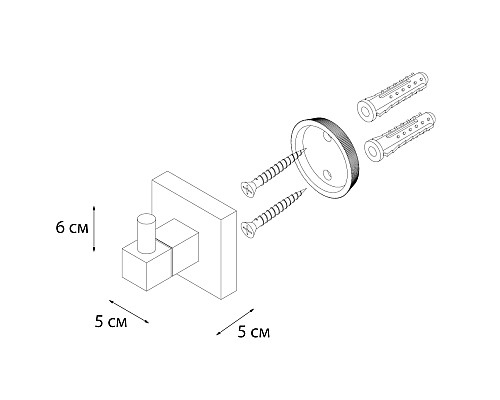 Крючок FIXSEN Metra FX-11105