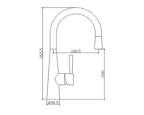 Смеситель для кухни Seaman Eco Venice SSN-1084P-SS (SSN-1084P) Сталь