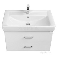 Тумба под раковину Америна 80 белый Aquaton 1A137701AM010