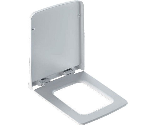 Сиденье для унитаза Geberit Xeno 500.537.01.1, микролифт, белое