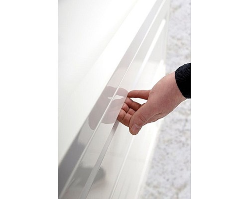 Тумба под раковину Art&Max AM-Platino-580-2C-SO-BL подвесная Белый глянец