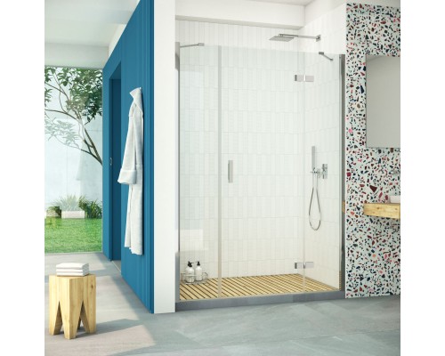 Дверь в душевой проем AFP-F Retta 130 08 01 R стекло прозрачное