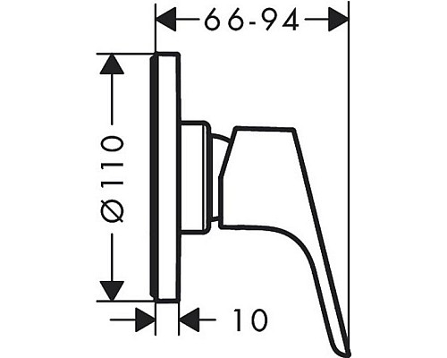 Смеситель для душа Hansgrohe Focus 31961000
