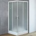 Душевой уголок Royal Bath HP 80х80 RB80HP-C с поддоном профиль Белый стекло матовое