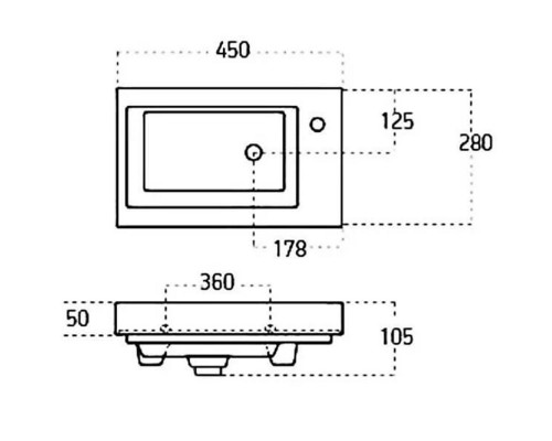 Тумба с раковиной Aquanet 00213041