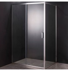 Душевой уголок Orange 160x80 профиль Хром стекло прозрачное