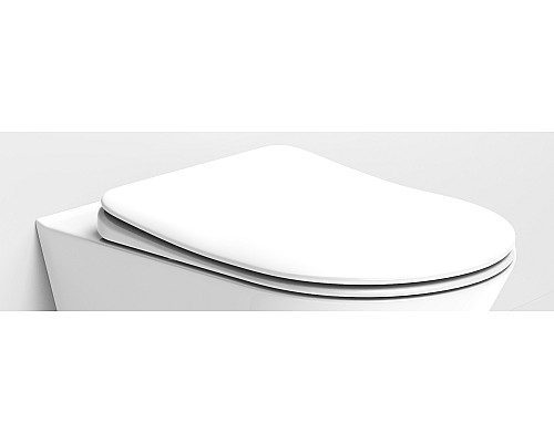 Крышка для унитаза Armadi Art Avva, soft-close Белый глянец