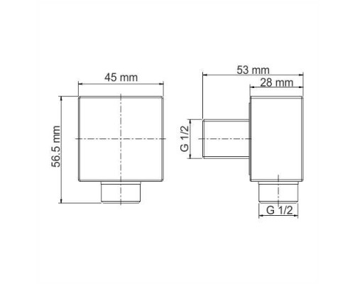 Шланговое подключение WasserKRAFT Glan A178 Черное глянцевое
