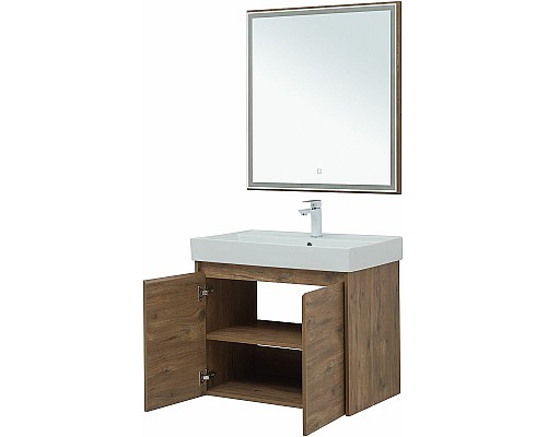 Комплект мебели для ванной Aquanet Nova Lite 75 302537 подвесной Дуб рустикальный