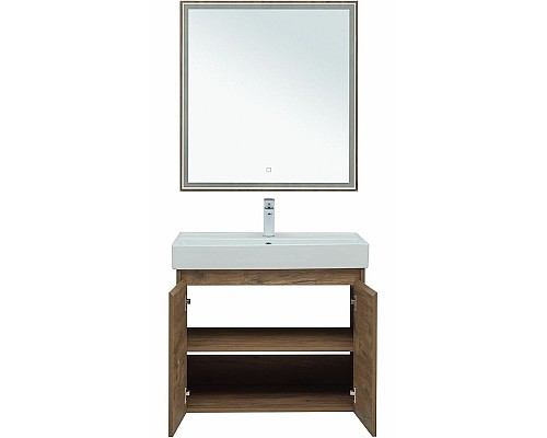 Комплект мебели для ванной Aquanet Nova Lite 75 302537 подвесной Дуб рустикальный