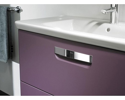 Тумба под раковину Roca The Gap 80 ZRU9302740 подвесная Фиолетовая