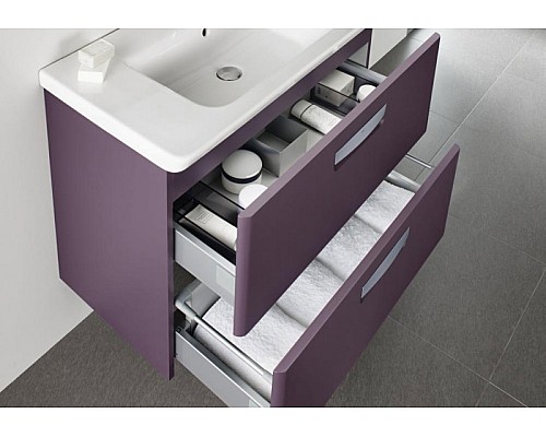 Тумба под раковину Roca The Gap 80 ZRU9302740 подвесная Фиолетовая