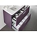 Тумба под раковину Roca The Gap 80 ZRU9302740 подвесная Фиолетовая