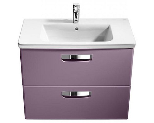 Тумба под раковину Roca The Gap 80 ZRU9302740 подвесная Фиолетовая