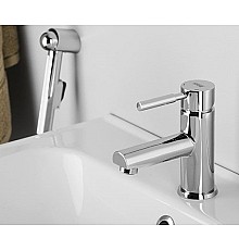 Смеситель для умывальника с гигиенической лейкой WasserKRAFT 4108