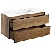 Тумба под раковину Vincea Gio 100 VMC-2G100TO подвесная T.Oak