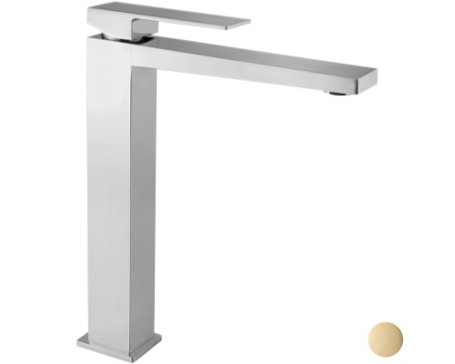 Смеситель для раковины Webert Pegaso PE830402010, золото
