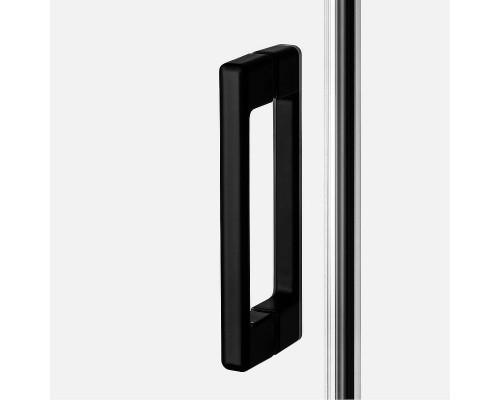 Душевое ограждение NEW TRENDY PRIME BLACK 100x80x200 (черный)