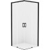 Душевое ограждение NEW TRENDY PRIME BLACK 100x80x200 (черный)