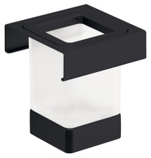 Модуль стакана для зубных щеток Inda Indissima Barra A8810MNE21 Черный матовый