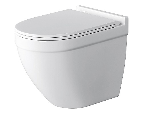 Унитаз Grossman GR-4483SQ подвесной Белый глянцевый с сиденьем Микролифт