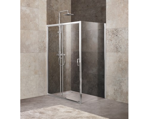 Душевой уголок BelBagno UNIQUE-AH-1-120/135-80-C-Cr