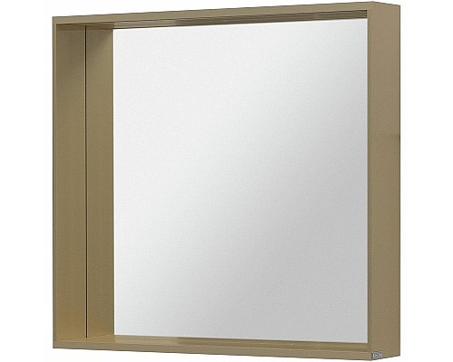 Зеркало Allen Brau Reality 80 1.32018.03 с подсветкой Латунь браш с сенсорным выключателем