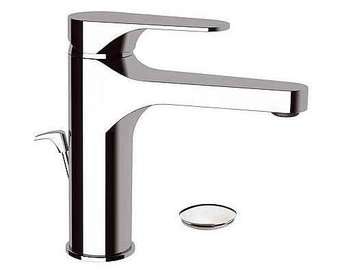 Смеситель для раковины неповоротный, с донным клапаном Remer Class Line L10L
