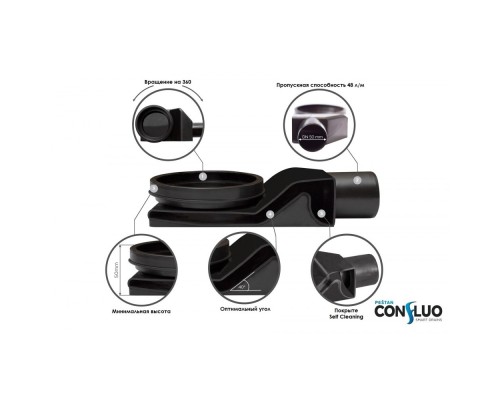 Душевой лоток Pestan Confluo Slim Line 950 13100036