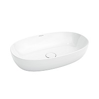 Раковина Kerama Marazzi PLAZA накладная 60, белая глянцевая PLR.wb.60