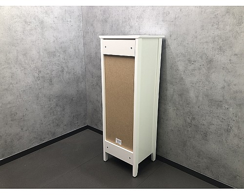 Шкаф полупенал Comforty Тбилиси 40 00003132633 Белый глянец