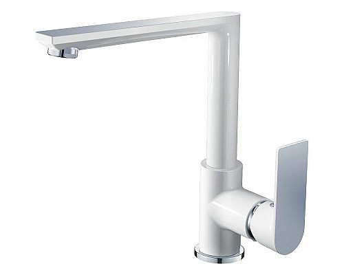 Смеситель для кухни Haiba HB70505-8 Белый Хром